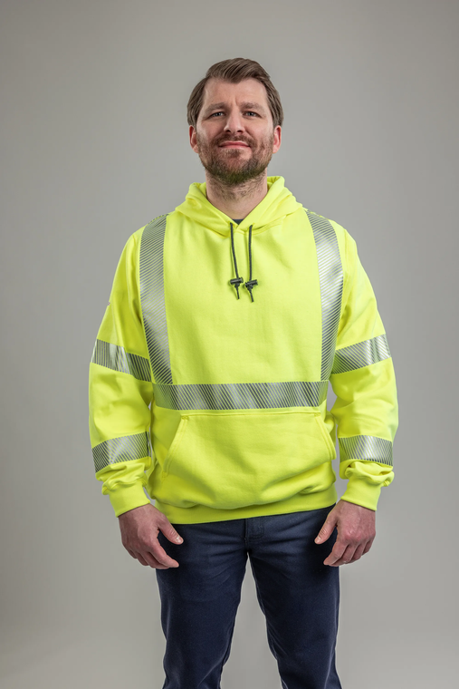 DRIFIRE FR HI-VIS PULLOVER HOODIE CLASS 3