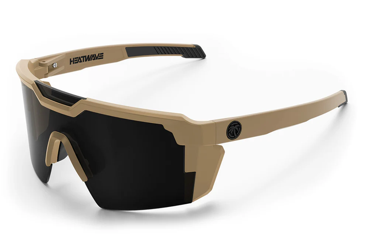 Heat Wave FUTURE TECH SUNGLASSES: DESERT TAN FRAME Z87+