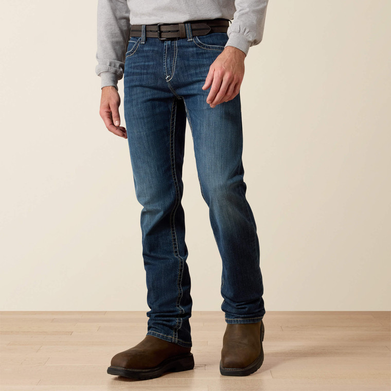 Ariat MNS FR M7 Slim Stretch DuraLight Shoreway Straight Leg Jean - Kelby (Allow 3-5 Weeks)