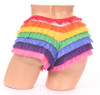 Shop Daisy Corsets Lingerie & Outerwear Corsetry-Plus Size Rainbow Mesh Ruffle Panty