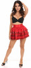 Shop Daisy Corsets Lingerie & Outerwear Corsetry-Red Sequin 3 Layer Skirt