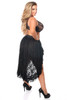 Shop Daisy Corsets Lingerie & Outerwear Corsetry-Black Lace High Low Lace Skirt