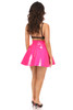 Shop Daisy Corsets Lingerie & Outerwear Corsetry-Hot Pink Patent Skirt