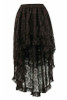 Shop Daisy Corsets Lingerie & Outerwear Corsetry-Brown Lace Hi Low Skirt