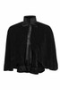 Shop Daisy Corsets Lingerie & Outerwear Corsetry-Black Velvet Ruffle Cape