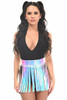 Shop Daisy Corsets Lingerie & Outerwear Corsetry-Blue/Purple Holo Fringe Skirt