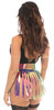 Shop Daisy Corsets Lingerie & Outerwear Corsetry-Rainbow Holo Fringe Skirt