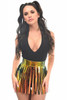 Shop Daisy Corsets Lingerie & Outerwear Corsetry-Sunset Holo Fringe Skirt