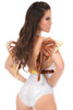 Shop Daisy Corsets Lingerie & Outerwear Corsetry-Sunset Holo Large Butterfly Wing Body Harness