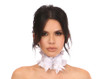 Shop Daisy Corsets Lingerie & Outerwear Corsetry-White/White Lace Choker