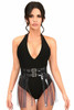 Shop Daisy Corsets Lingerie & Outerwear Corsetry-Black Clear Fringe Skirt