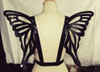 Shop Daisy Corsets Lingerie & Outerwear Corsetry-Black Patent Body Harness With Wings