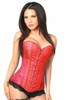 Shop Daisy Corsets Lingerie & Outerwear Corsetry-Lavish Red Brocade Corset