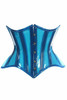 Shop Daisy Corsets Lingerie & Outerwear Corsetry-Lavish Blue Clear Curvy UnderBust Waist Cincher Corset