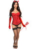 Shop Daisy Corsets Lingerie & Outerwear Corsetry-Lavish 4-Piece Daring Devil Corset Costume