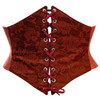 Shop Daisy Corsets Lingerie & Outerwear Corsetry-Lavish Wine Lace Corset Belt Cincher