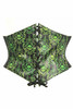 Shop Daisy Corsets Lingerie & Outerwear Corsetry-Lavish Green Gothic Lace-Up Corset Belt Cincher