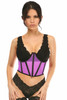 Shop Daisy Corsets Lingerie & Outerwear Corsetry-Lavish Neon Purple Mesh Open Cup Waist Cincher