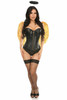 Shop Daisy Corsets Lingerie & Outerwear Corsetry-Lavish 3-Piece Gold Gothic Angel Corset Costume