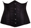 Shop Daisy Corsets Lingerie & Outerwear Corsetry-Lavish Black Brocade UnderBust Corset