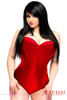 Shop Daisy Corsets Lingerie & Outerwear Corsetry-Lavish Red Satin Corset Romper