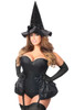 Shop Daisy Corsets Lingerie & Outerwear Corsetry-Lavish 4-Piece Midnight Witch Corset Costume