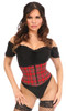 Shop Daisy Corsets Lingerie & Outerwear Corsetry-Lavish Red Plaid Mini Cincher