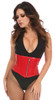 Shop Daisy Corsets Lingerie & Outerwear Corsetry-Top Drawer Red Patent Steel Boned Mini Cincher