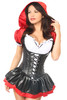 Shop Daisy Corsets Lingerie & Outerwear Corsetry-Top Drawer Premium Red Riding Hood Corset Dress Costume
