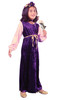 Girl's Flower Princess Velvet Child Costume