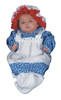 Infant Raggedy Ann Bunting Baby Costume