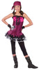 Girl's Rockin' Skull Pirate Tween Costume