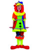 Girl's Spanky Stripes Clown Child Costume