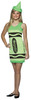 Girl's Crayola Crayon Tank Dress Teen Costume