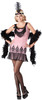 Girl's Flirty Flapper Teen Costume