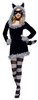 Women's Racy Raccoon Adult Costume