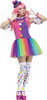 Women's Clownin Around Adult Costume