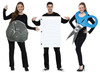 Unisex Rock, Paper, Scissors Couples Adult Costume