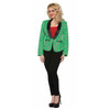 Women's Candy Cane Blazer Adult Costume