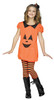 Girl's Pumpkin Romper Child Costume
