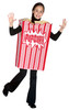 Girl's Movie Night Popcorn Child Costume