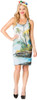 Women's Bob Ross Tank Dress Adult Costume