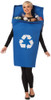 Women's Recycling Bin Adult Costume