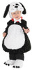 Toddler Black & White Puppy Baby Costume