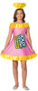 Girl's Jolly Rancher Dress Watermelon Child Costume