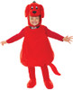 Toddler Clifford The Big Red Dog Deluxe Baby Costume