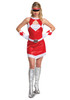 Women's Red Ranger Deluxe-Mighty Morphin Adult Costume