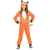 Girl's Fox Jumpsuit Child Costume