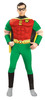 Men's Robin Muscle Chest-Teen Titans Adult Costume
