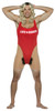 Men's Anita Waxin Lifeguard Adult Costume